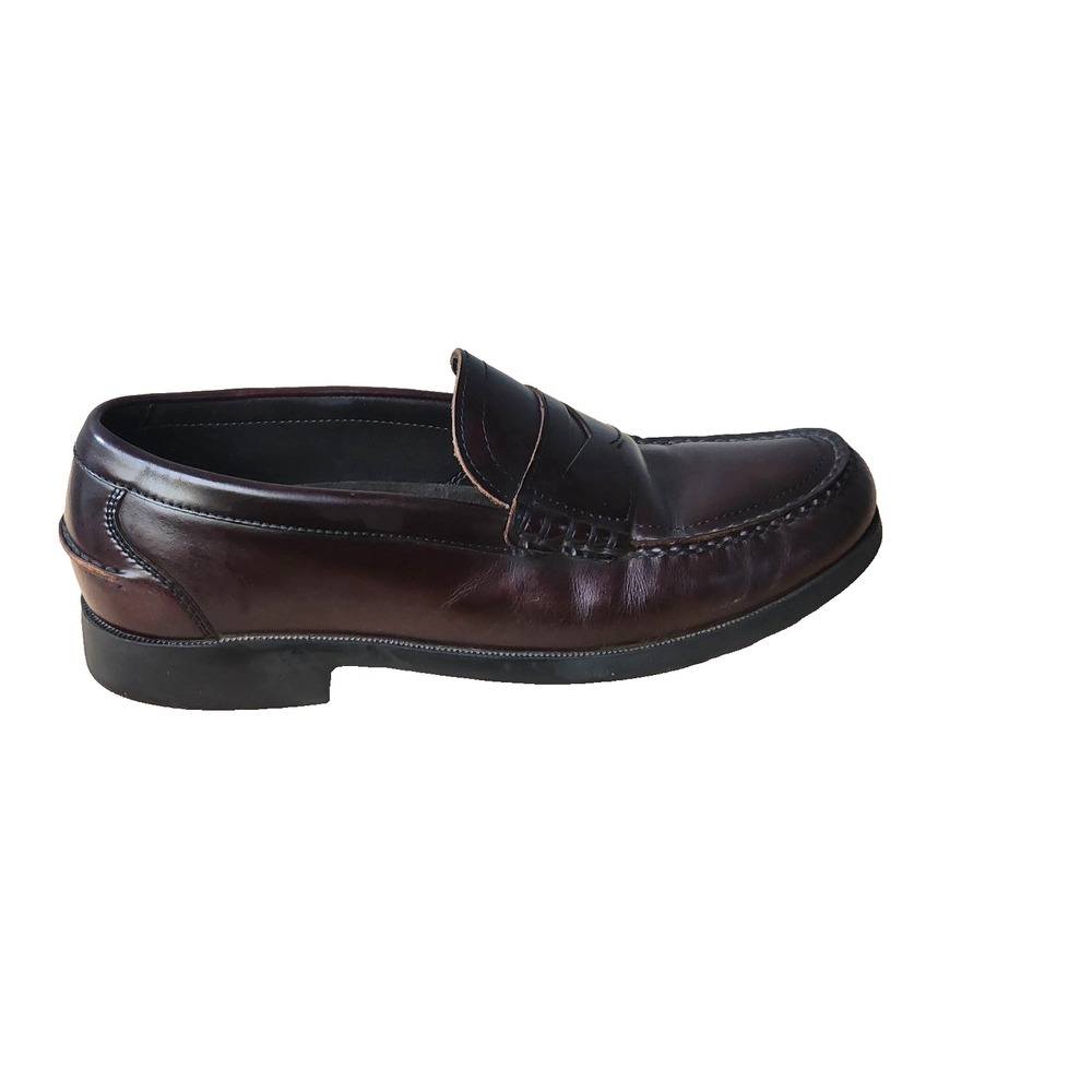 Rockport Men's Leather 2418 Loafers Size 10 Medium Brown Leather - Picture 10 of 16